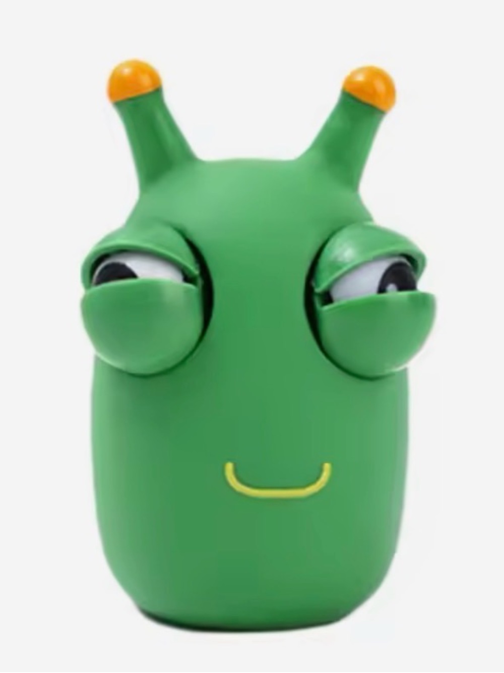 Green Alien Peekaboo Toy for Kids - Interactive Squeeze Figurine